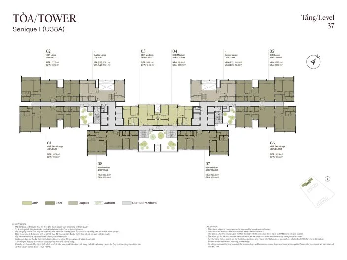 Hình ảnh Tòa The Senique 1 The Senique Hanoi