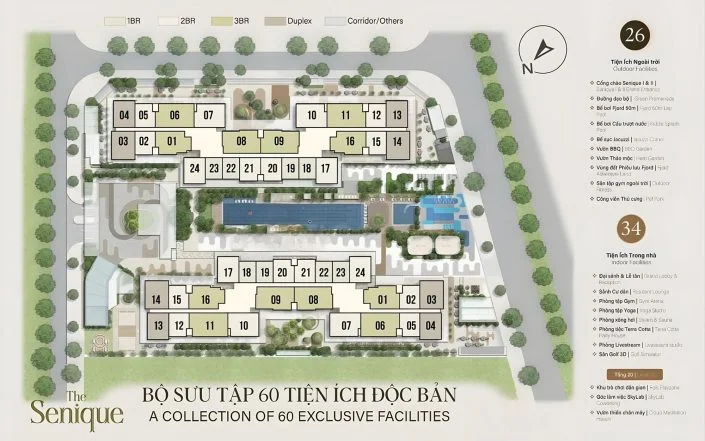 Cận cảnh Tòa The Senique 2 The Senique Hanoi