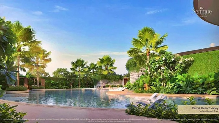 Bể bơi Valley The Senique Hanoi