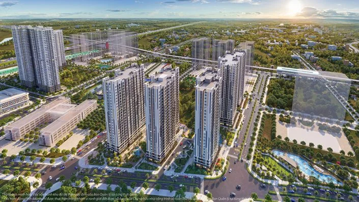 Phối cảnh tổng thể phân khu The Beverly Vinhomes Ocean Park